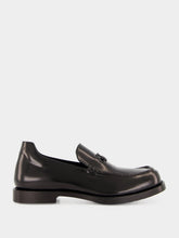 Balenciaga Black Comfy Shiny Calfskin Loafers
