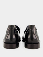 Balenciaga Black Comfy Shiny Calfskin Loafers