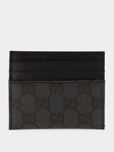 Gucci Black GG Canvas Essence Classic Card Holder