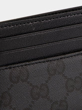 Gucci Black GG Canvas Essence Classic Card Holder