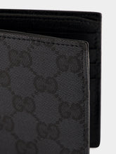 Gucci Black GG Canvas Essence Classic Bi-Fold Wallet