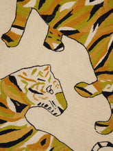 Ornate Beige Suzani Killim Hand Embroidered Wool Rug