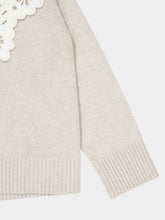 Altuzarra Bone Melange Toro Merino Wool Sweater