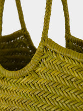Dragon Diffusion Nantucket Big Basket Bag in Bamboo Green
