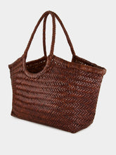 Dragon Diffusion Nantucket Big Basket Bag in Dark Brown