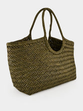 Dragon Diffusion Nantucket Big Woven Tote in Khaki