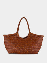 Dragon Diffusion Nantucket Big Tan Woven Tote