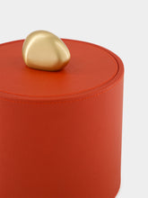 Assouline Red Pebble Trinket Box