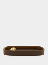 Assouline Brown Pebble Accessory Tray