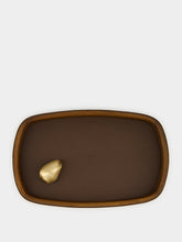 Assouline Brown Pebble Accessory Tray