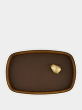 Assouline Brown Pebble Accessory Tray