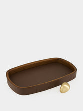 Assouline Brown Pebble Accessory Tray