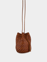 Dragon Diffusion Tan Pompom Double Jump Hand-Crocheted Bag