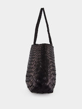 Dragon Diffusion Santa Croce Big Black Woven Tote