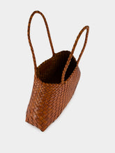 Dragon Diffusion Santa Croce Big Tan Woven Tote