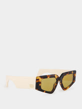 Valentino Garavani Tortoiseshell Ultra Vintage Sunglasses in Recycled Acetate