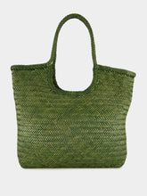 NS Diagonal Triple Jump Bag in Leaf Green