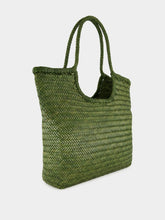 NS Diagonal Triple Jump Bag in Leaf Green