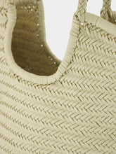 Dragon Diffusion Pearl NS Diagonal Triple Jump Leather Tote