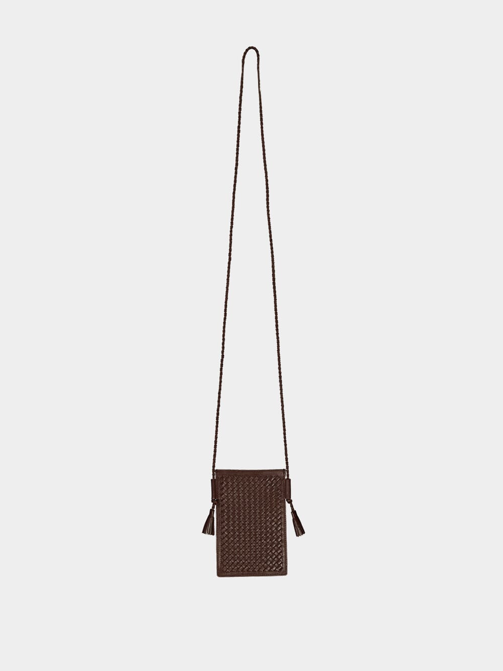 Dark Brown Pic Pocket Leather Bag