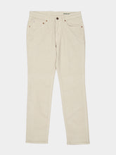 Boglioli Light Beige Straight-Leg Corduroy Jeans