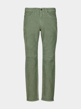 Boglioli Green Straight-Leg Corduroy Jeans