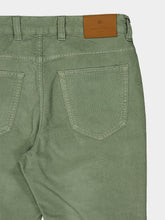 Boglioli Green Straight-Leg Corduroy Jeans