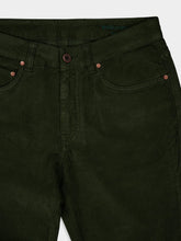 Boglioli Green Regular Fit Corduroy Trousers