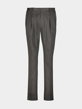 Boglioli Grey Straight-Fit Tailored Trousers