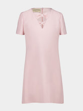 Valentino Garavani Rose Mini Dress in Virgin Wool