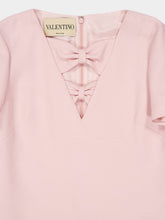 Valentino Garavani Rose Mini Dress in Virgin Wool