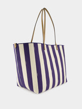 Fendi Reversible Pequin and Midnight Blue FF Large Shopper