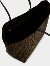 Fendi Tobacco Brown FF Medium Roll Shopper Bag