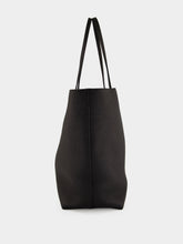Fendi Black Medium Roll Leather Tote Bag
