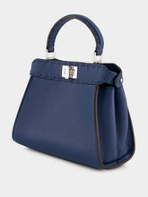 Fendi Blue Selleria Peekaboo Bag
