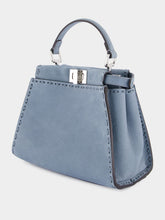 Fendi Mercury Blue Peekaboo Mini Selleria Bag