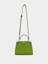 Fendi Green Peekaboo Mini Leather Bag
