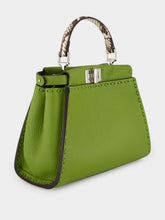 Fendi Green Peekaboo Mini Leather Bag