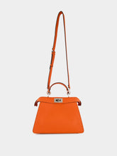 Fendi Orange Selleria Peekaboo ISeeU Small