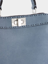 Fendi Mercury Blue Peekaboo ISeeU Small Bag