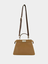 Fendi Brown Peekaboo ISeeU Small Selleria Bag
