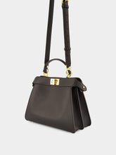 Fendi Dark Brown Peekaboo ISeeU Small Bag