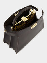 Fendi Dark Brown Peekaboo ISeeU Small Bag