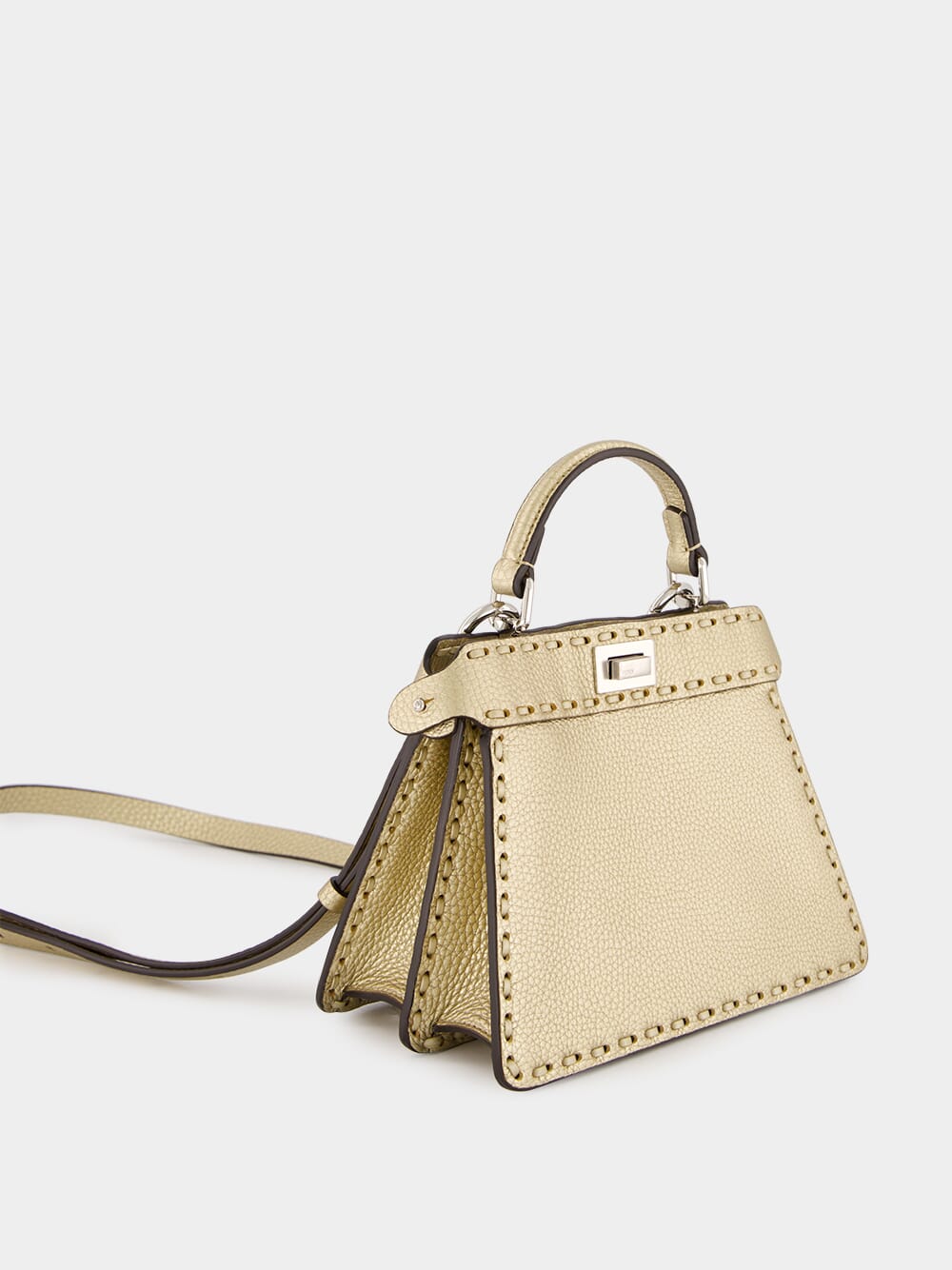 Gold Peekaboo ISeeU Petite Bag