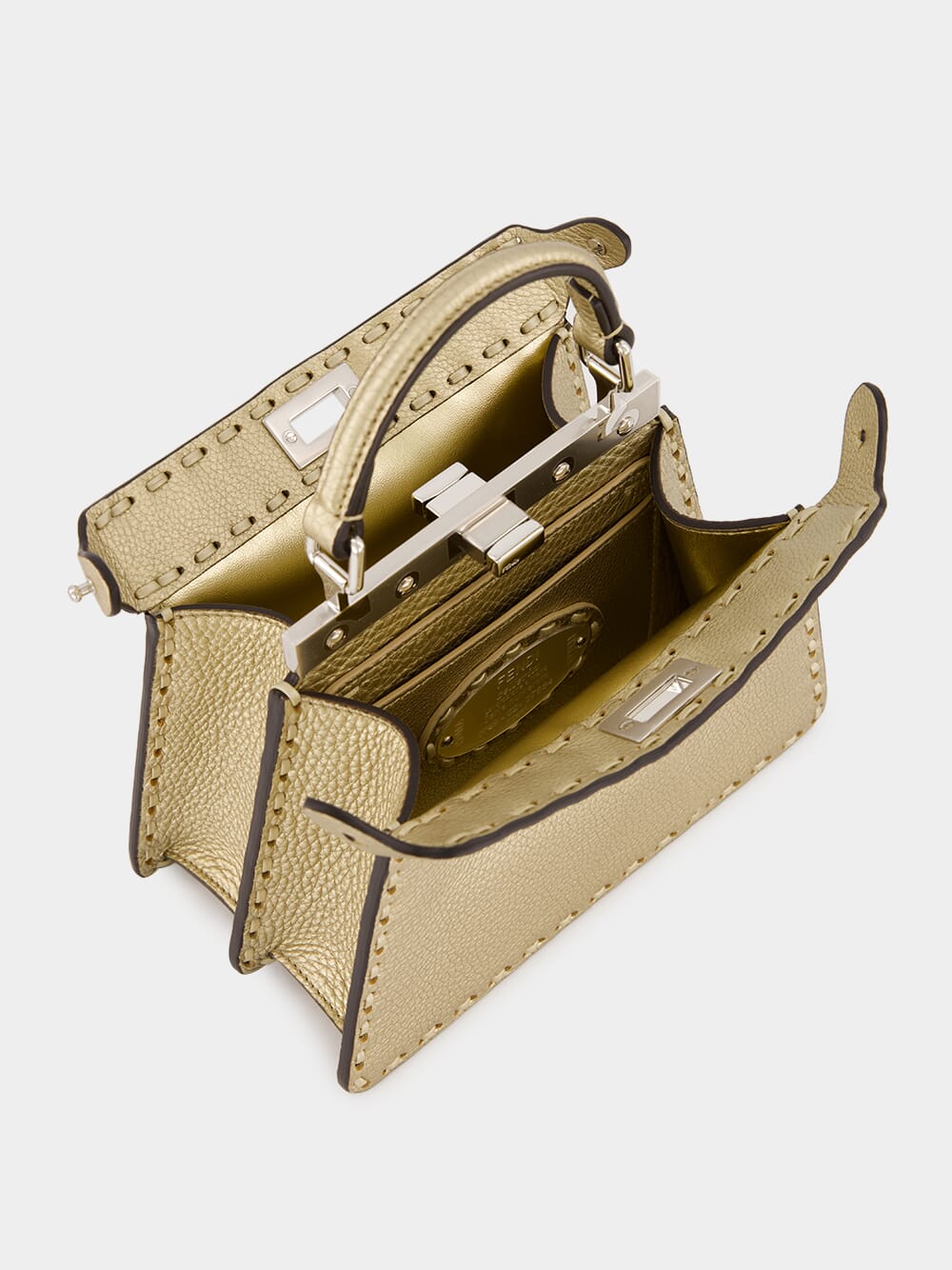 Gold Peekaboo ISeeU Petite Bag