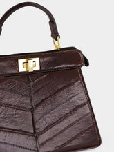 Fendi Brown Peekaboo ISeeU Petite Bag