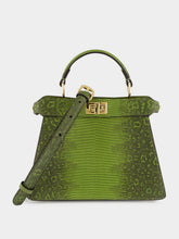 Fendi Green Peekaboo ISeeU Petite Bag