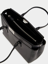 Fendi Black Peekaboo Small Leather Tote