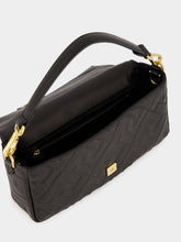 Fendi Black Baguette Nappa FF 1974 Bag