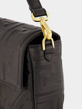 Fendi Black Baguette Nappa FF 1974 Bag
